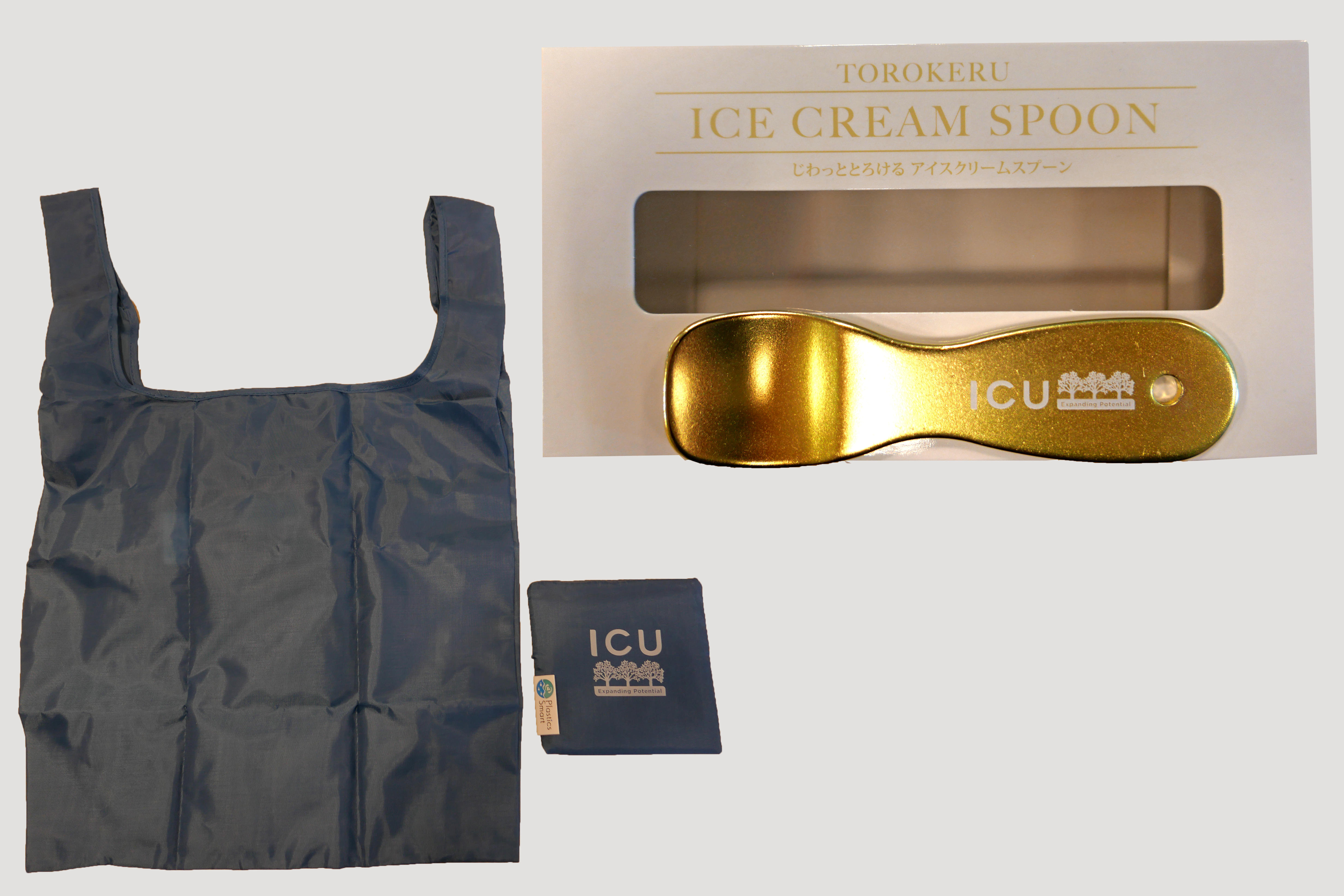 ICU Original Eco-friendly bag, Ice Cream Spoon, 